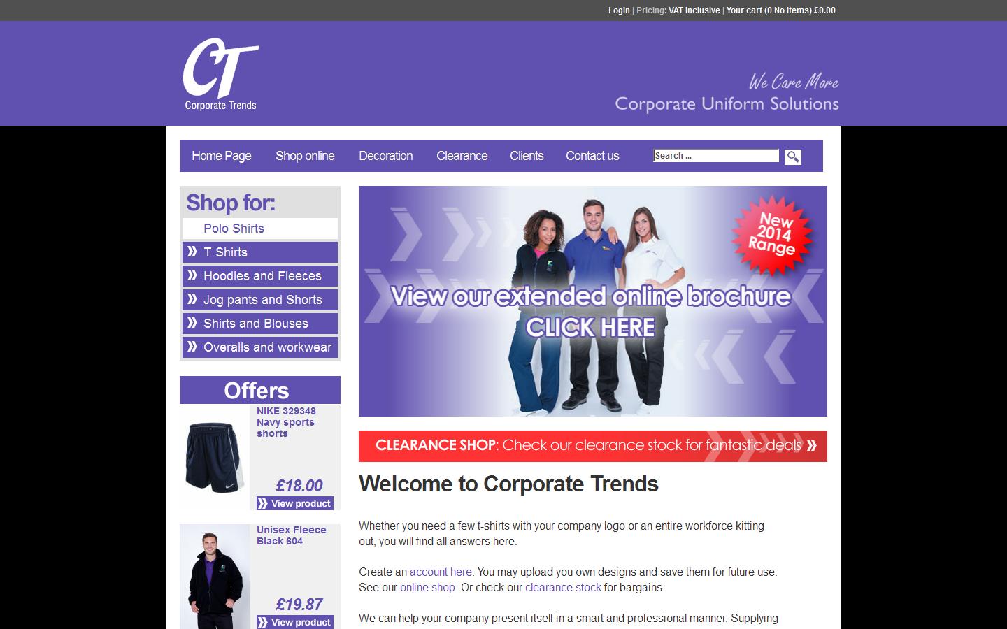 Corporate Trends Website