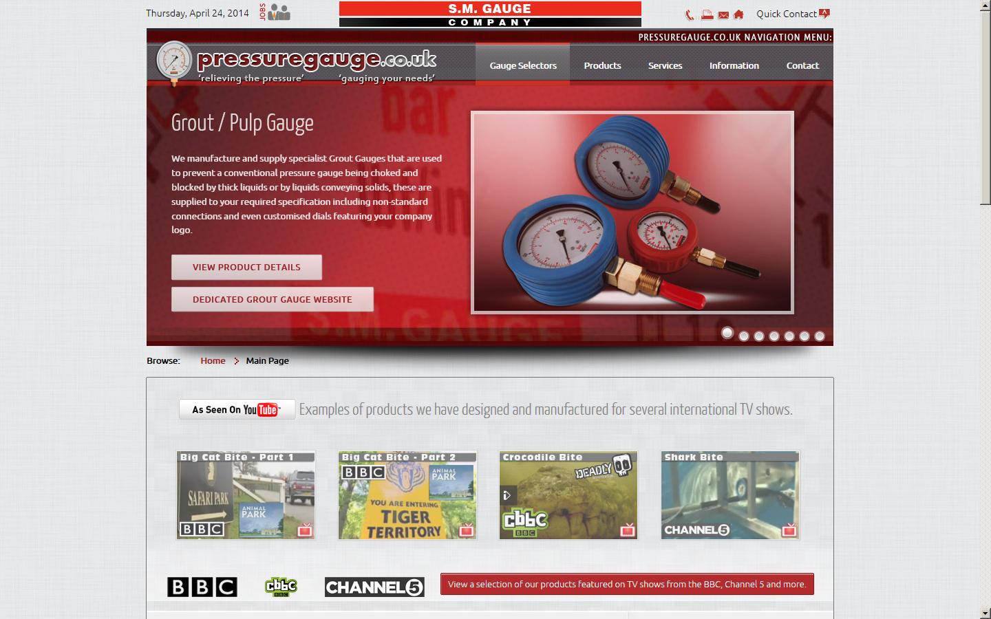 SM Gauge Company Ltd Website