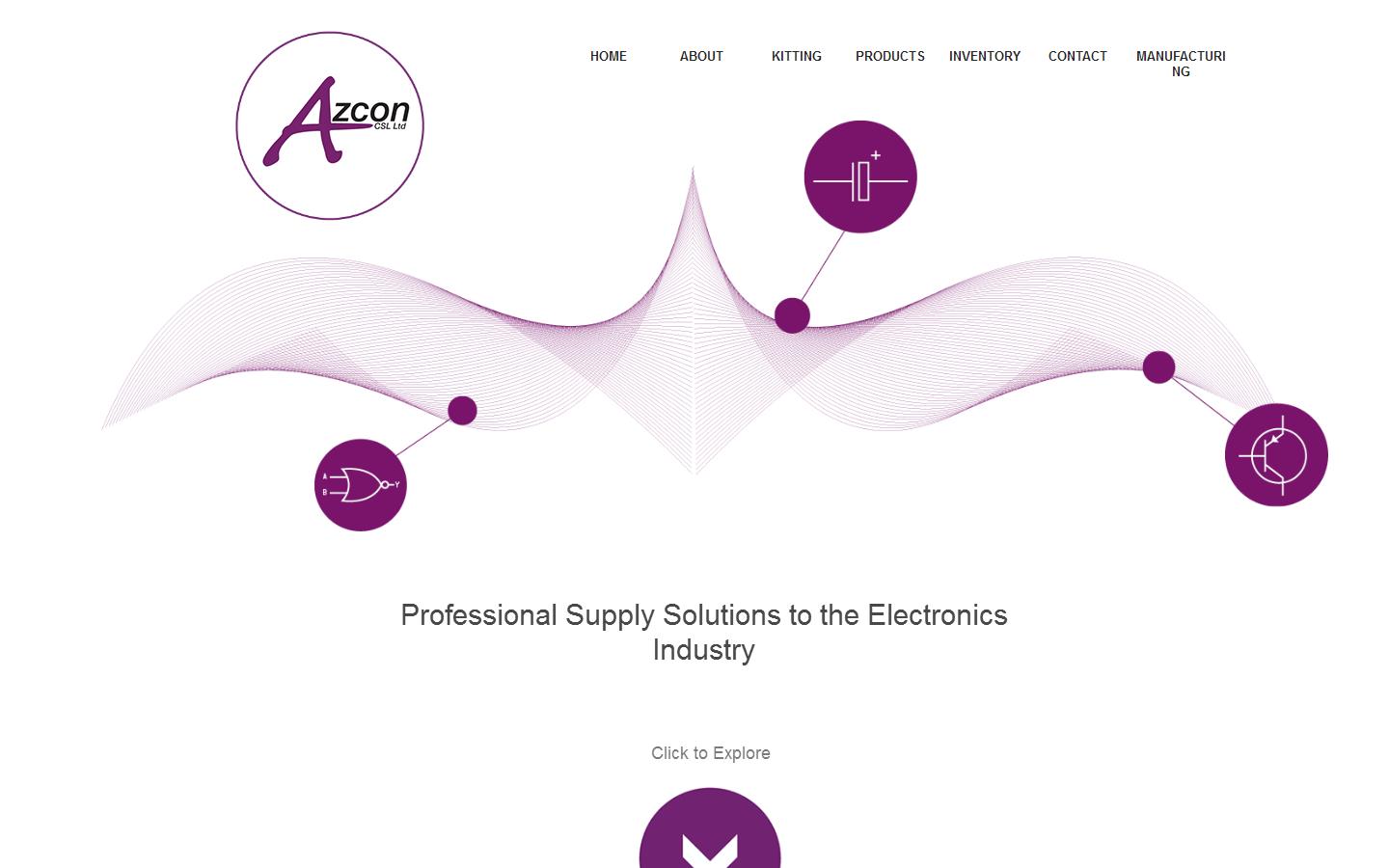 Azcon Component Solutions Ltd Website