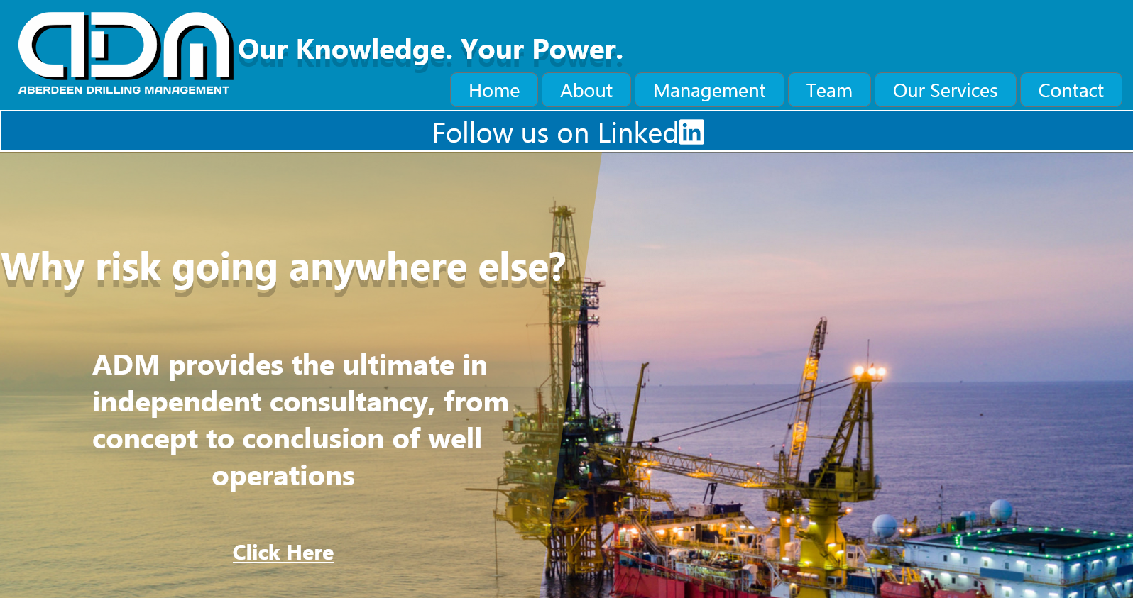 Aberdeen Drilling Management Ltd Website