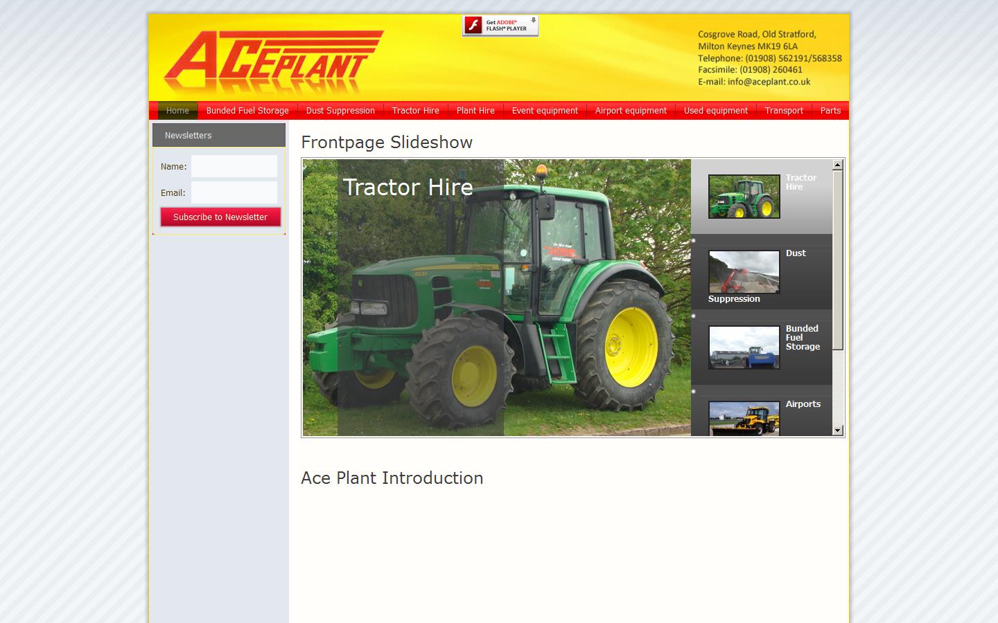 Ace Plant  Website