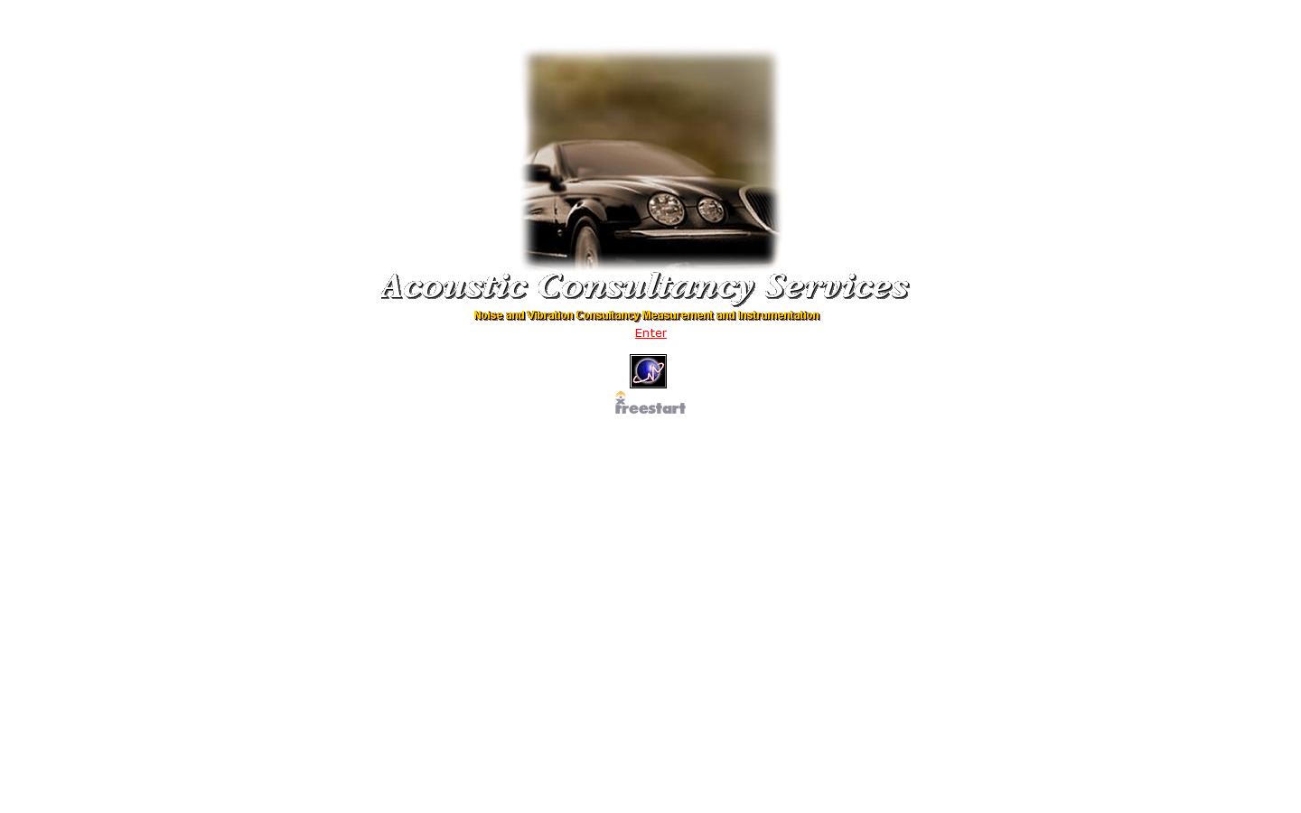 Acoustic Consultancy Services Website