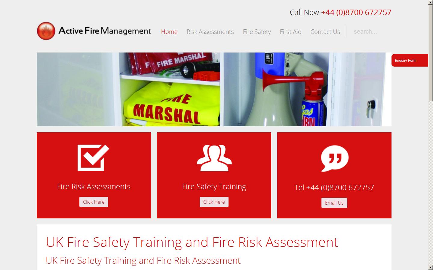 Active Fire Management Website