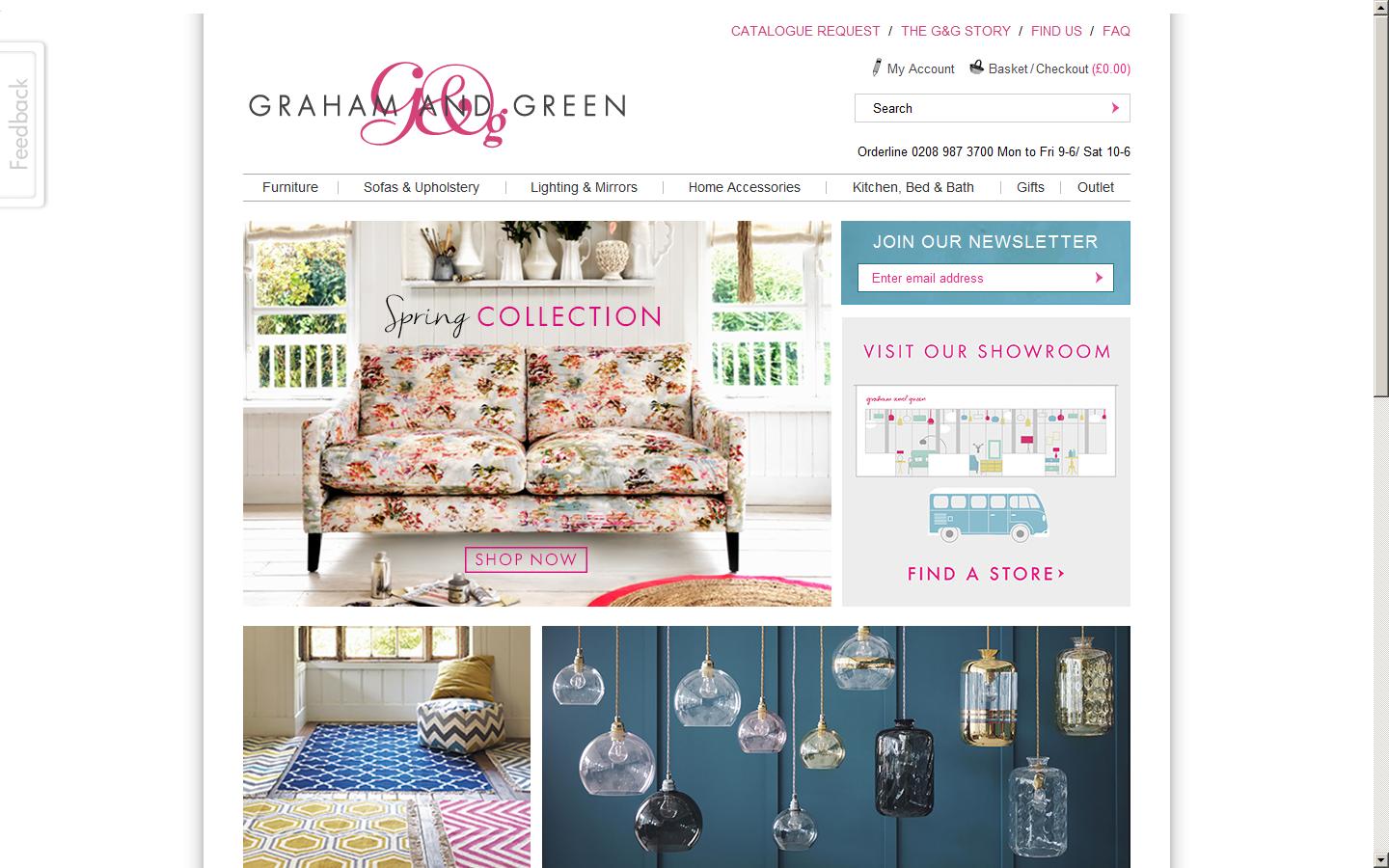 Graham & Green Website