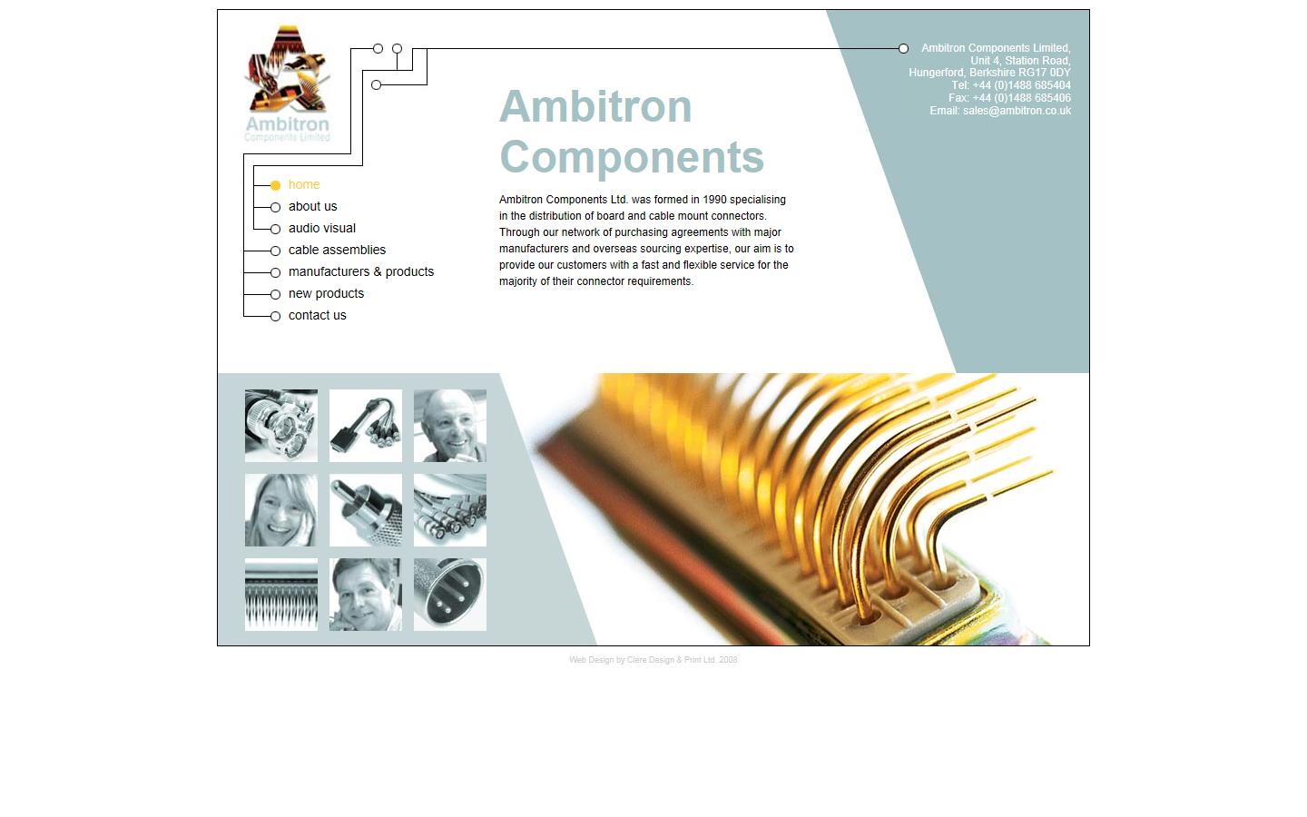 Ambitron Components Ltd Website