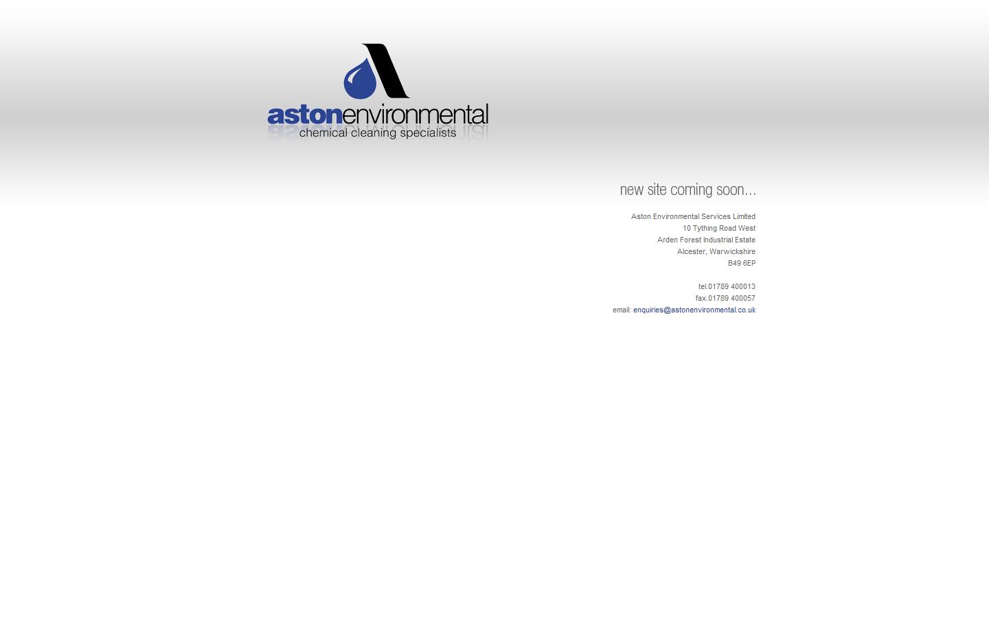 Aston Environmental Services Ltd Website