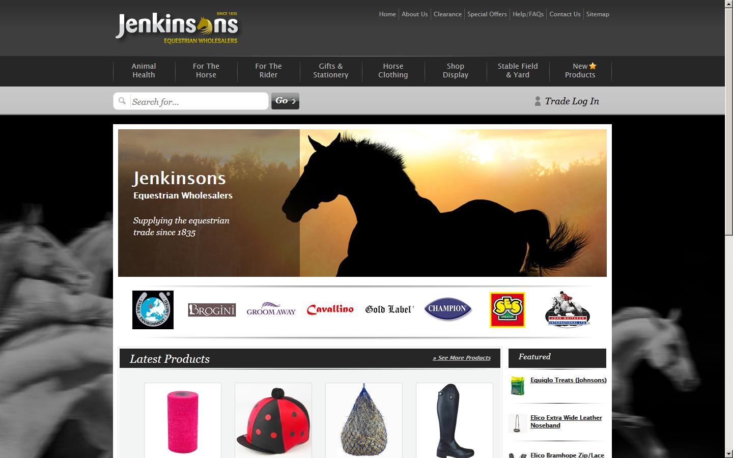 B Jenkinson & Sons Ltd Website