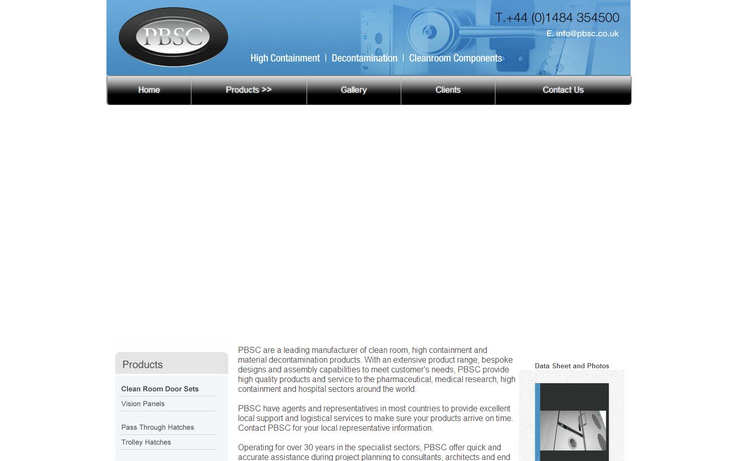 PBSC Ltd Website