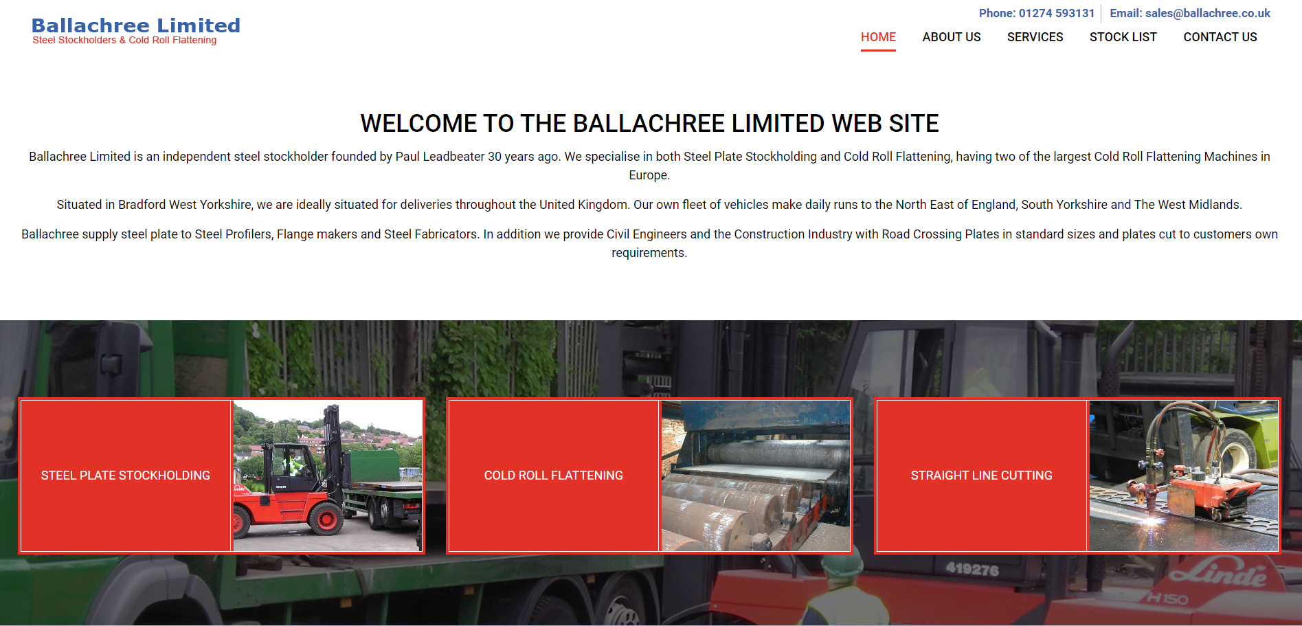 Ballachree Ltd Website