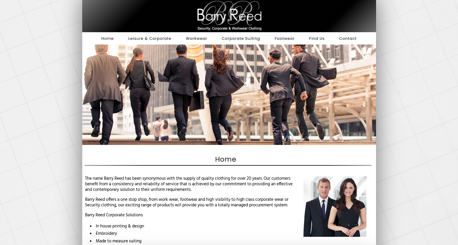 Barry Reed Website