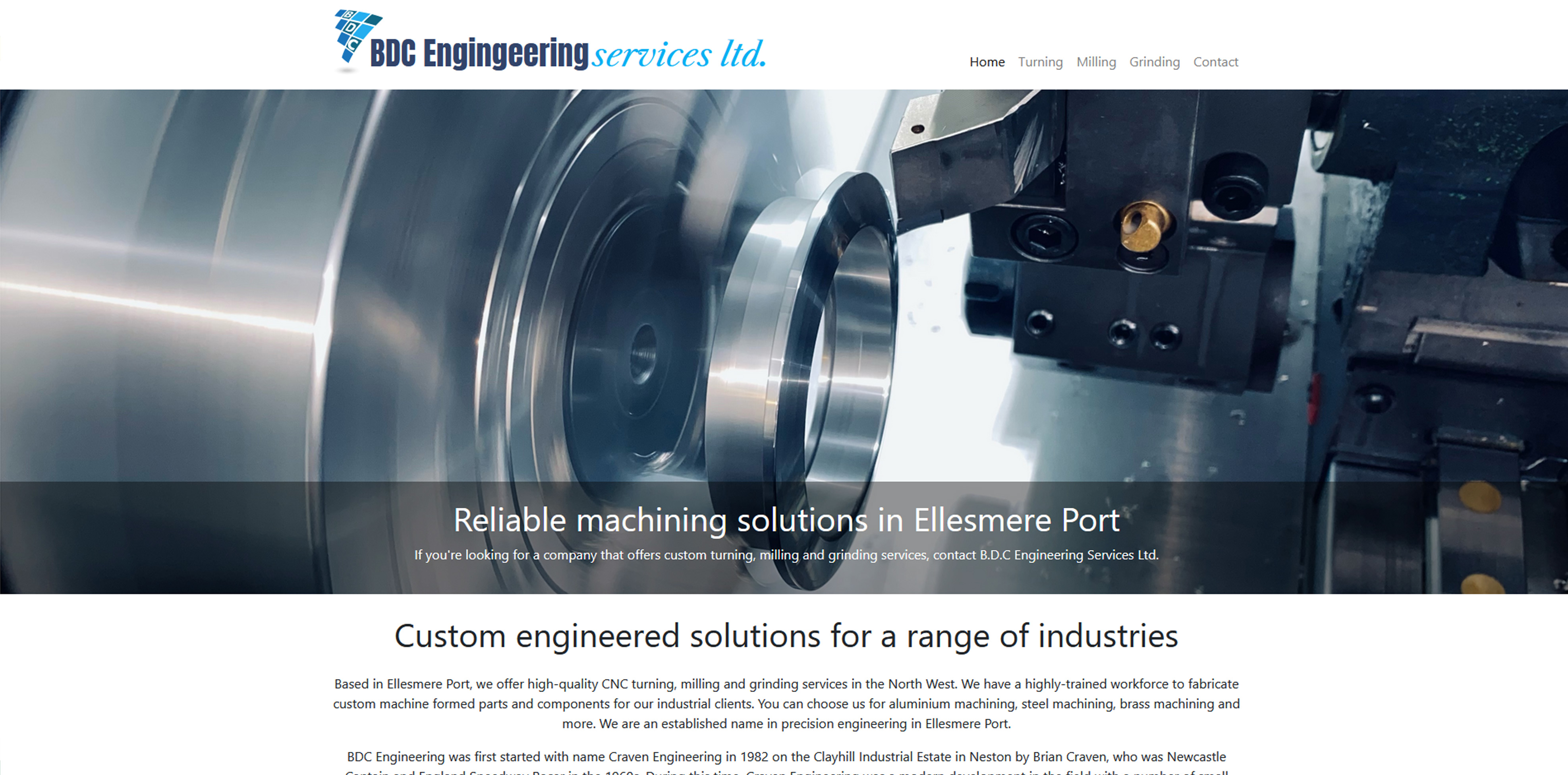 BDC Engineering Services Ltd Website