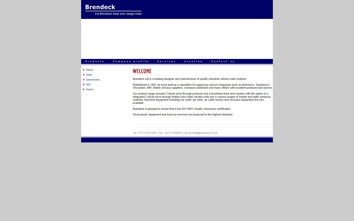 Brendeck Ltd  Website