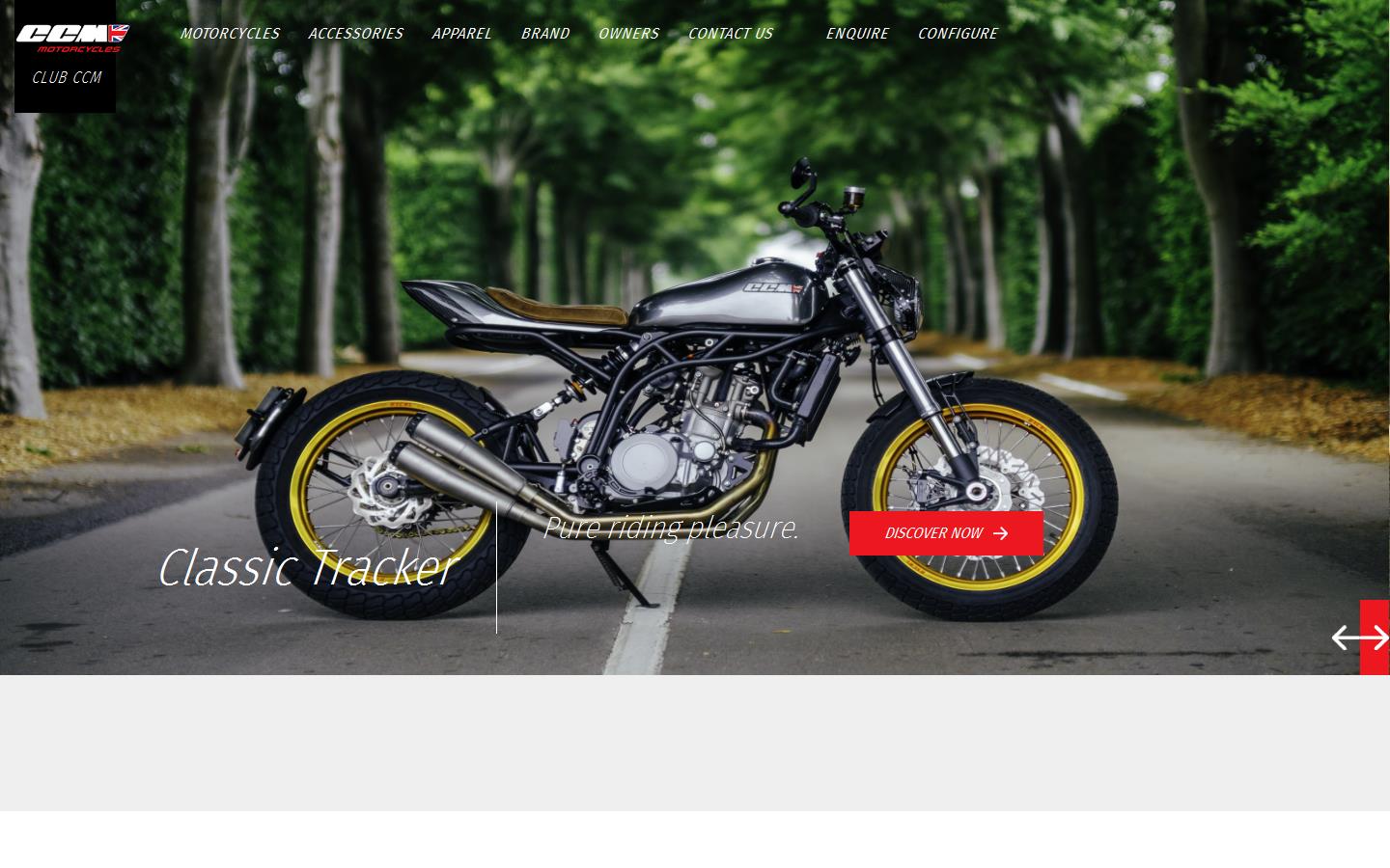 C C M Motorcycles Ltd Website