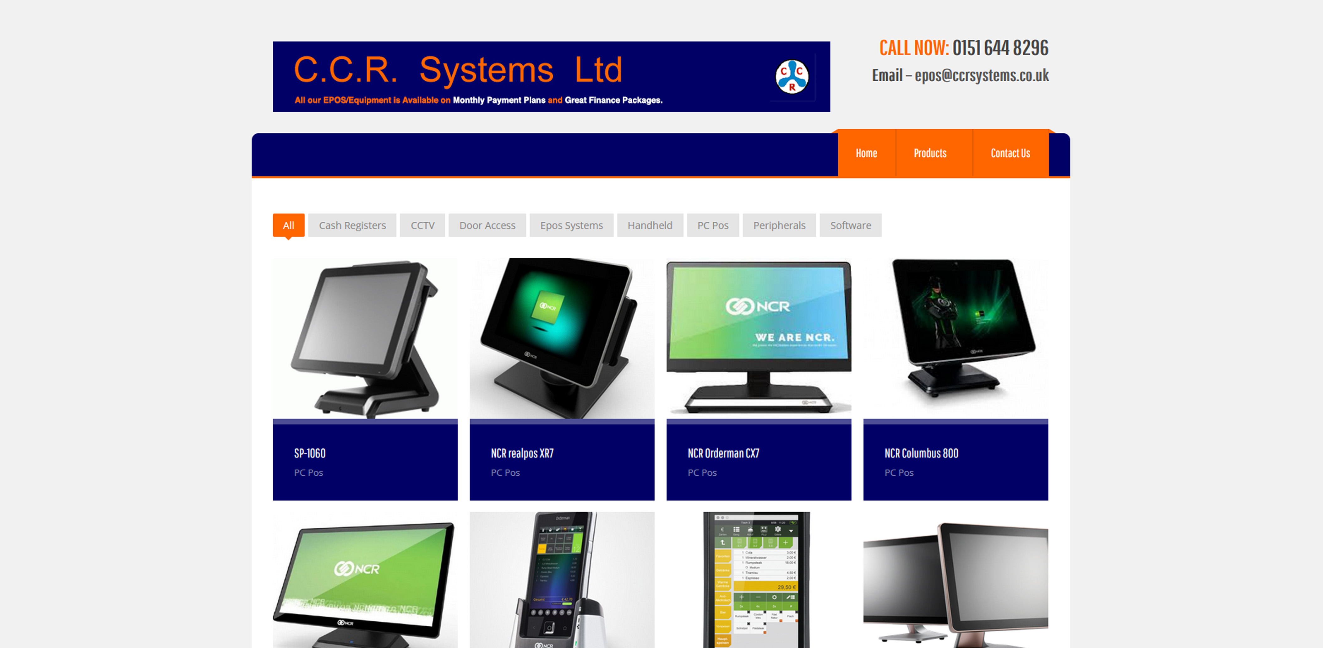 CCR Systems (Northern) Ltd Website