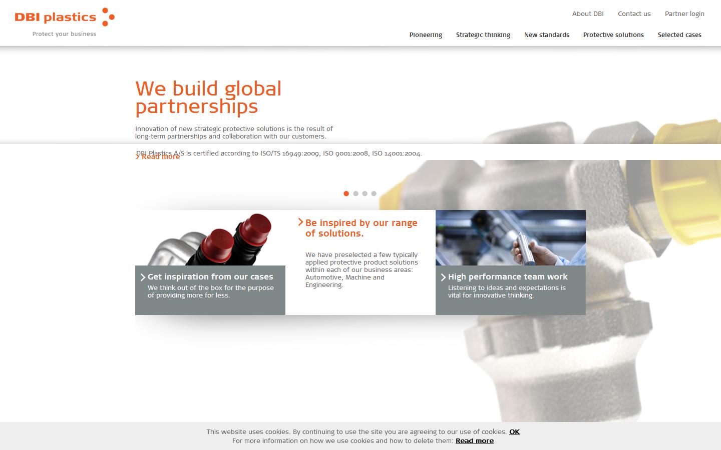 DBI Plastics Ltd Website