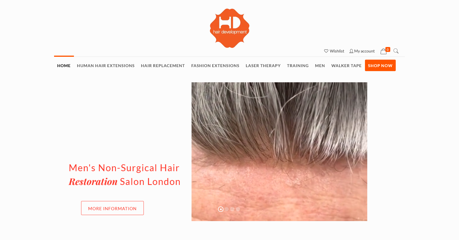 Hair Development UK Website