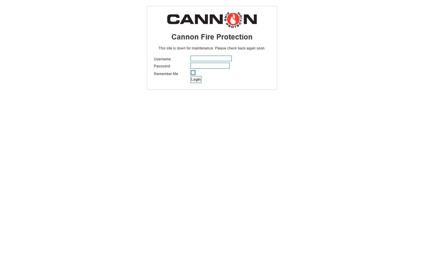 Cannon Fire Protection Ltd Website