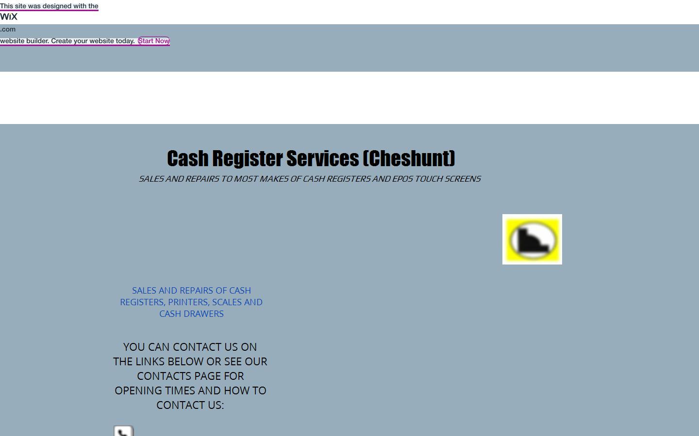 Cash Register Services (Cheshunt) Website