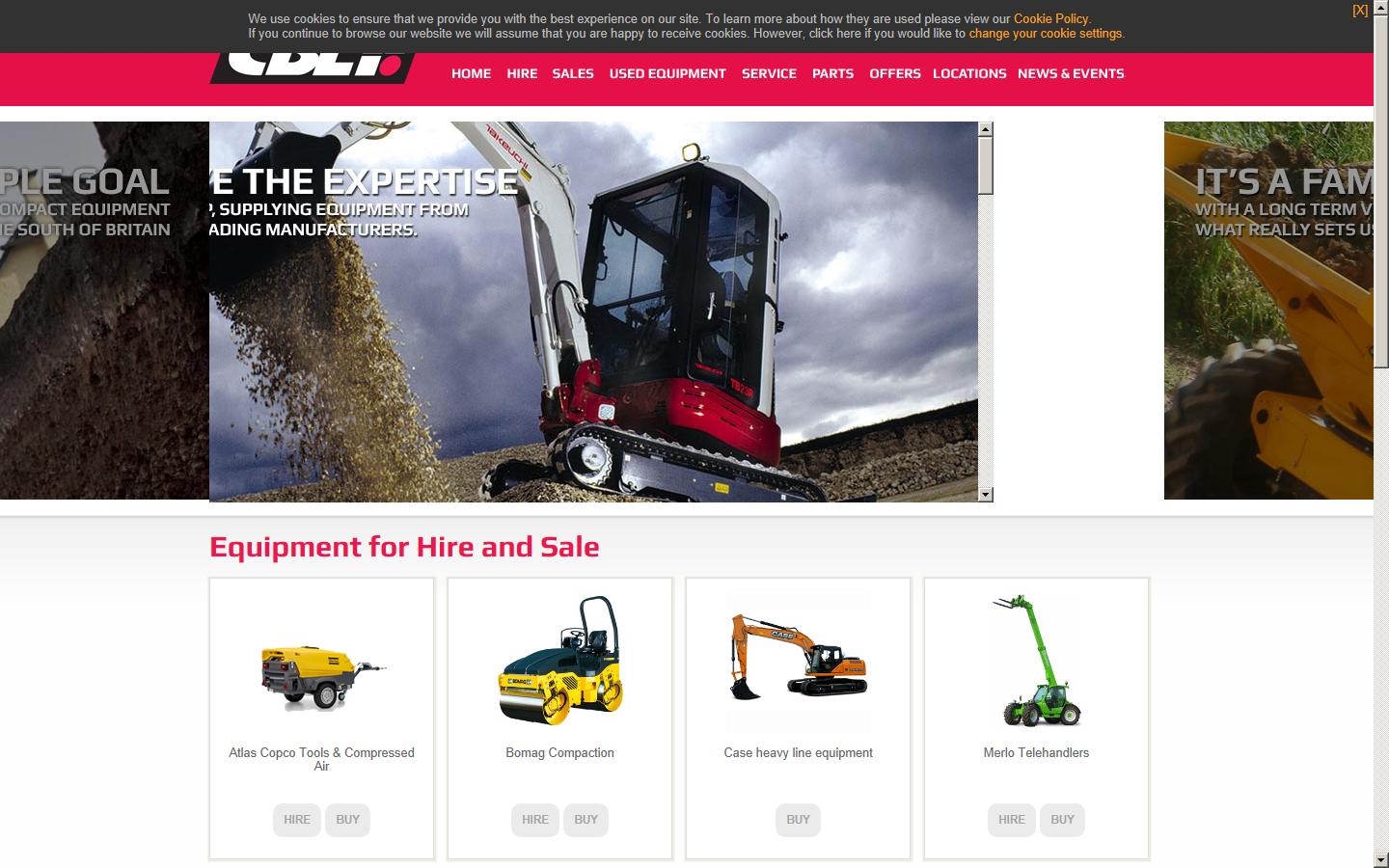 Clive Barford Ltd Website