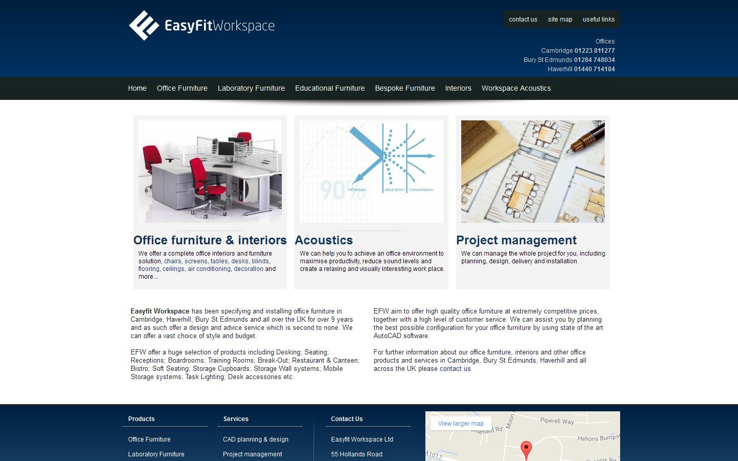 Easyfit Workspace Website