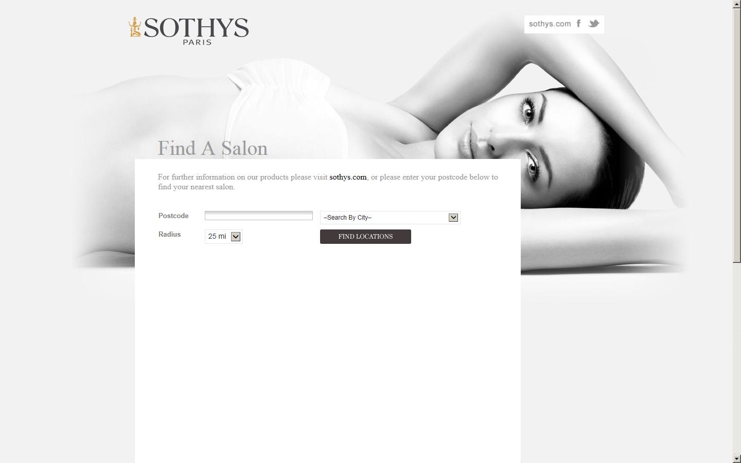 Sothys Website