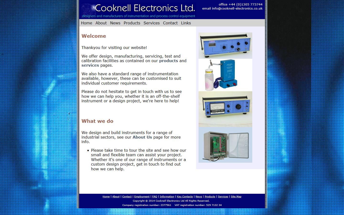 Cooknell Electronics Ltd Website