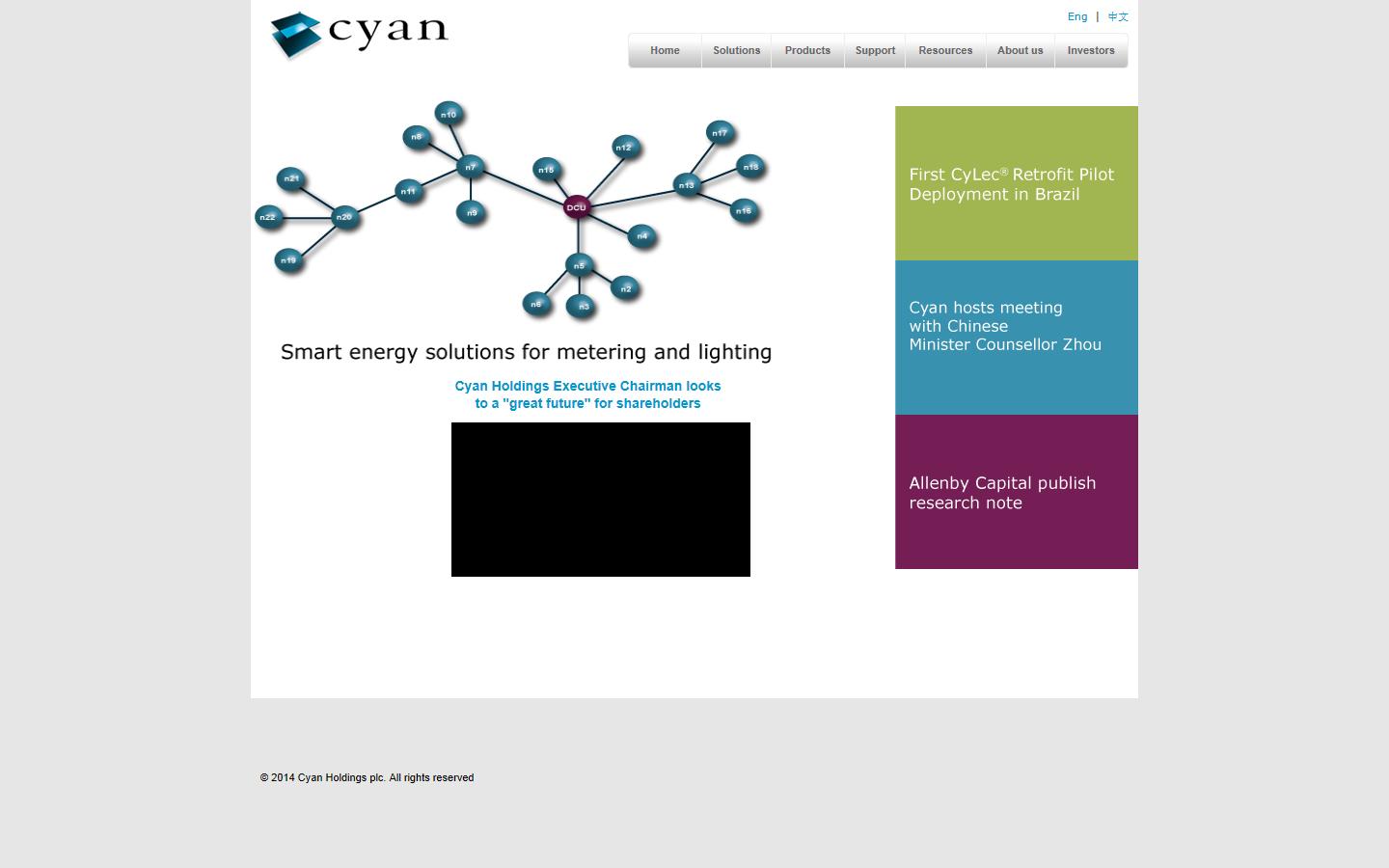 Cyan Technology Ltd. Website