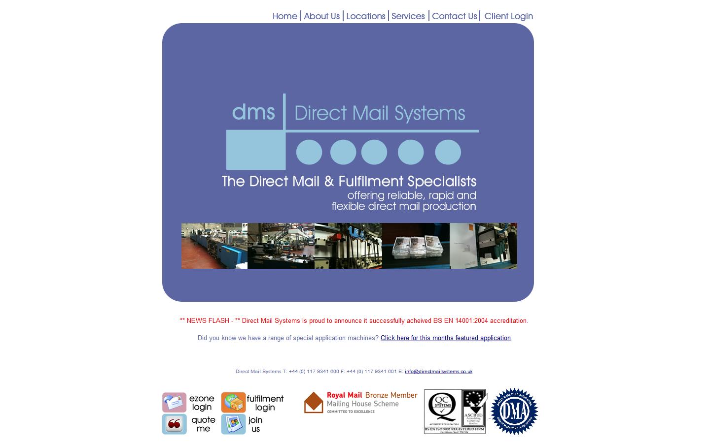 Direct Mail Systems Website