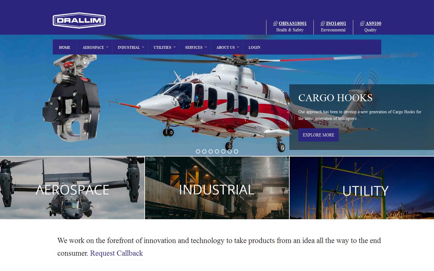 Drallim Industries Ltd Website