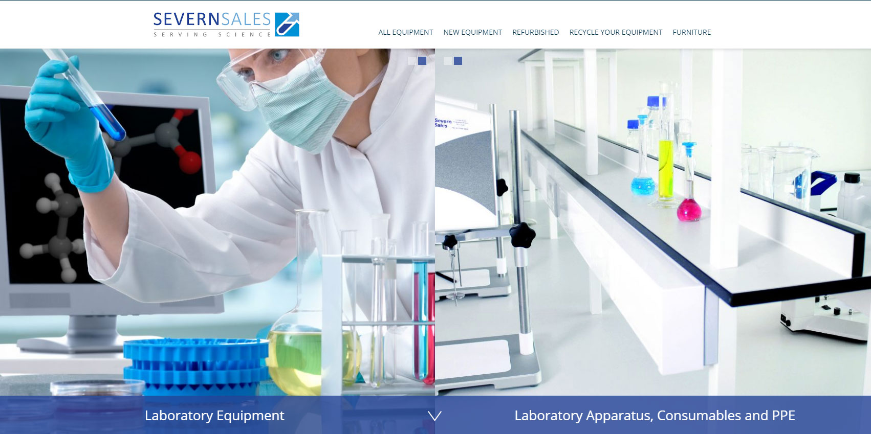 Severn Sales Laboratory Equipment Website