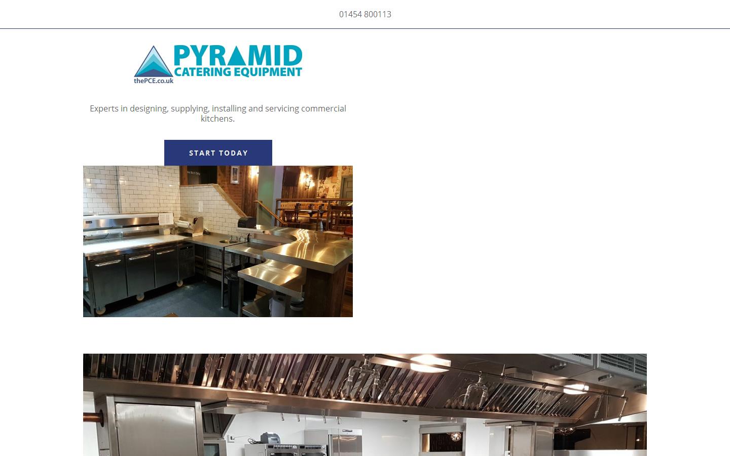 Pyramid Catering Equipment Ltd Website