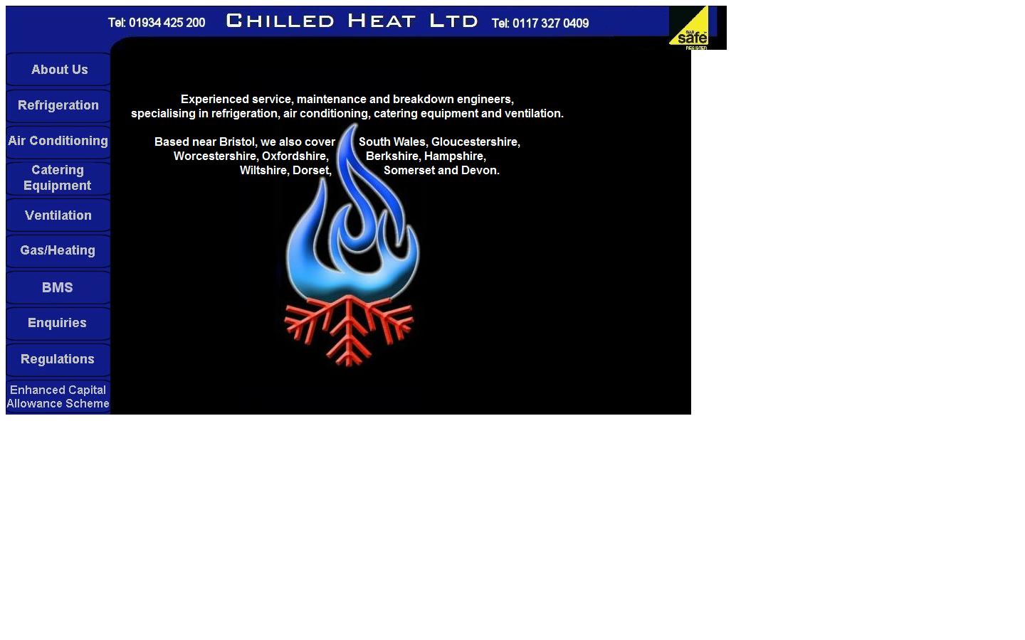 Chilled Heat Ltd Website