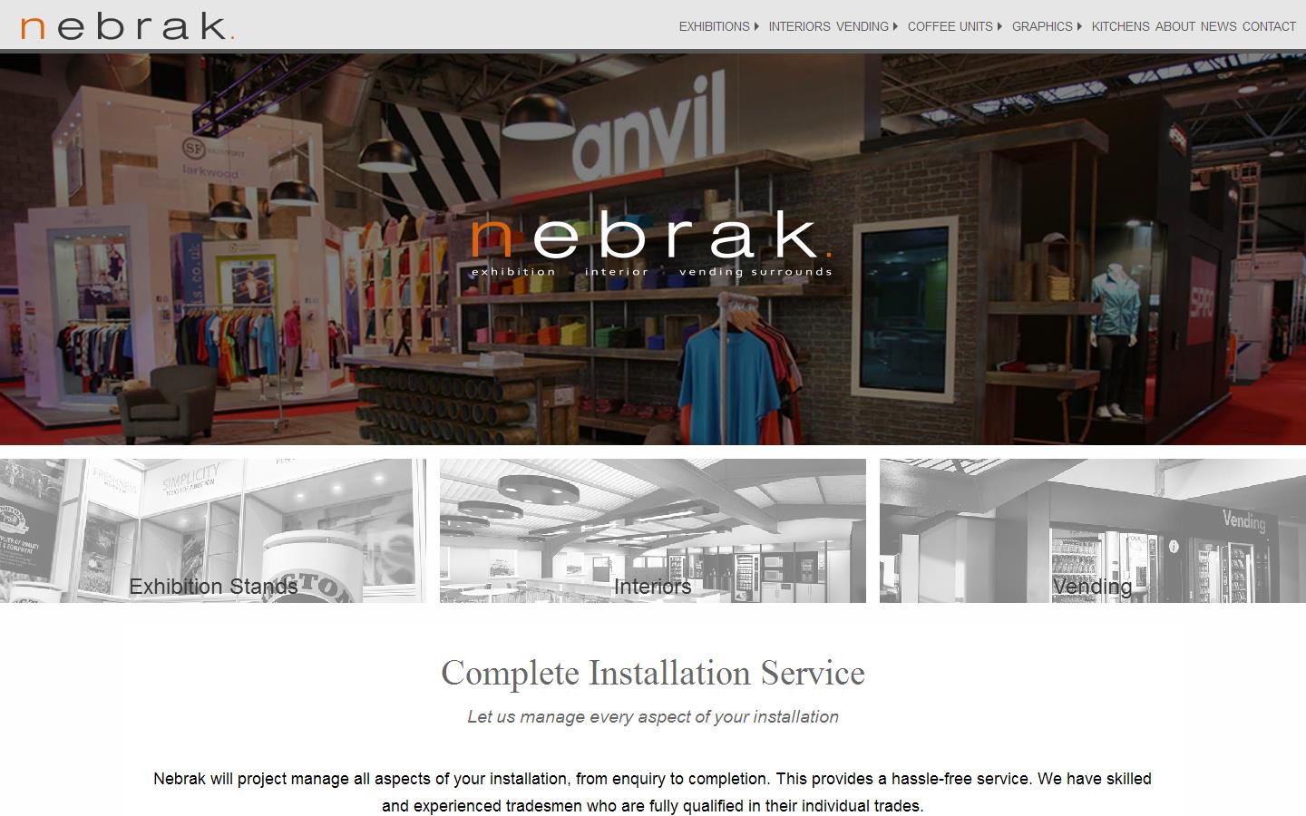 Nebrak Ltd Website