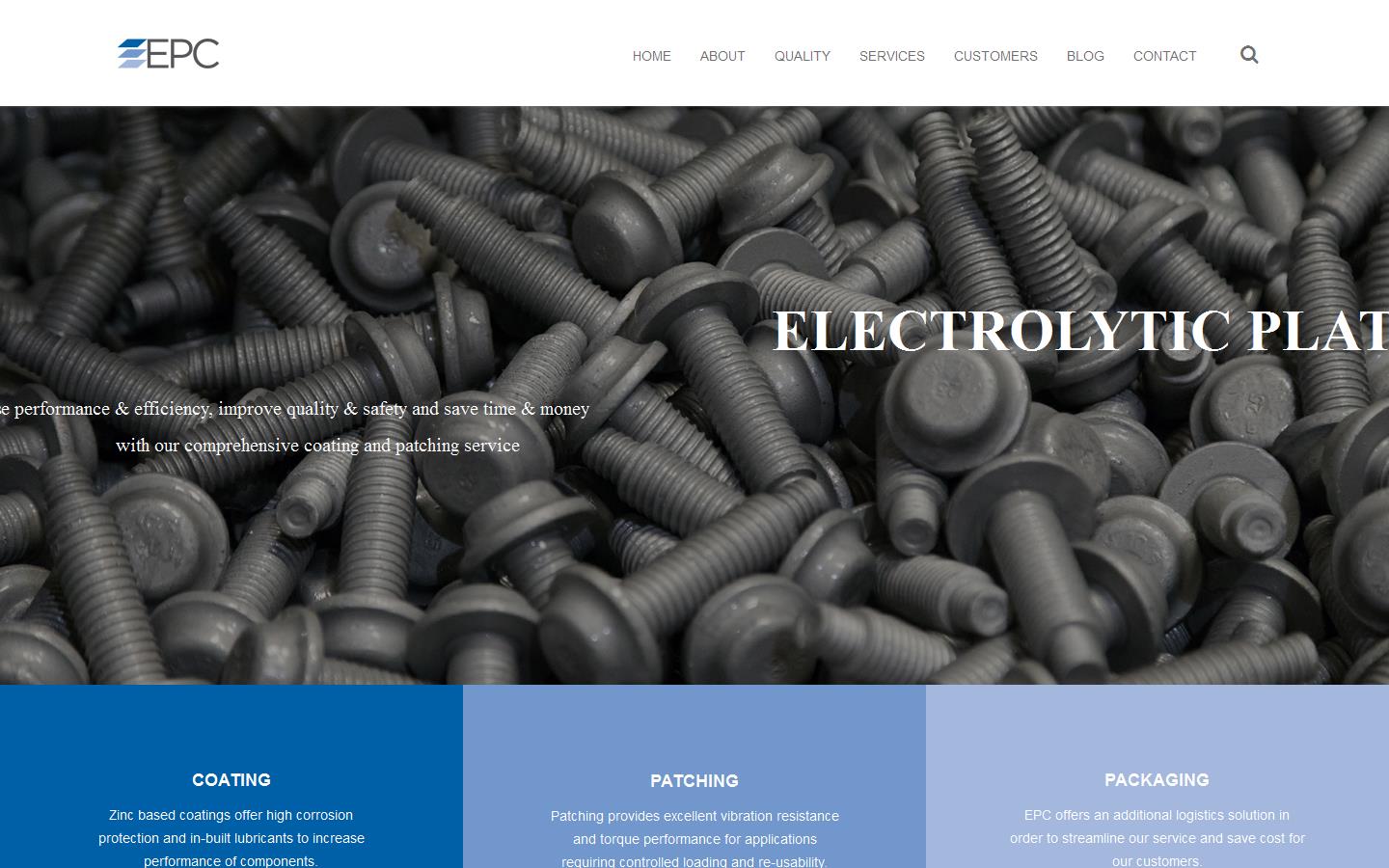 Electrolytic Plating Co Ltd Website