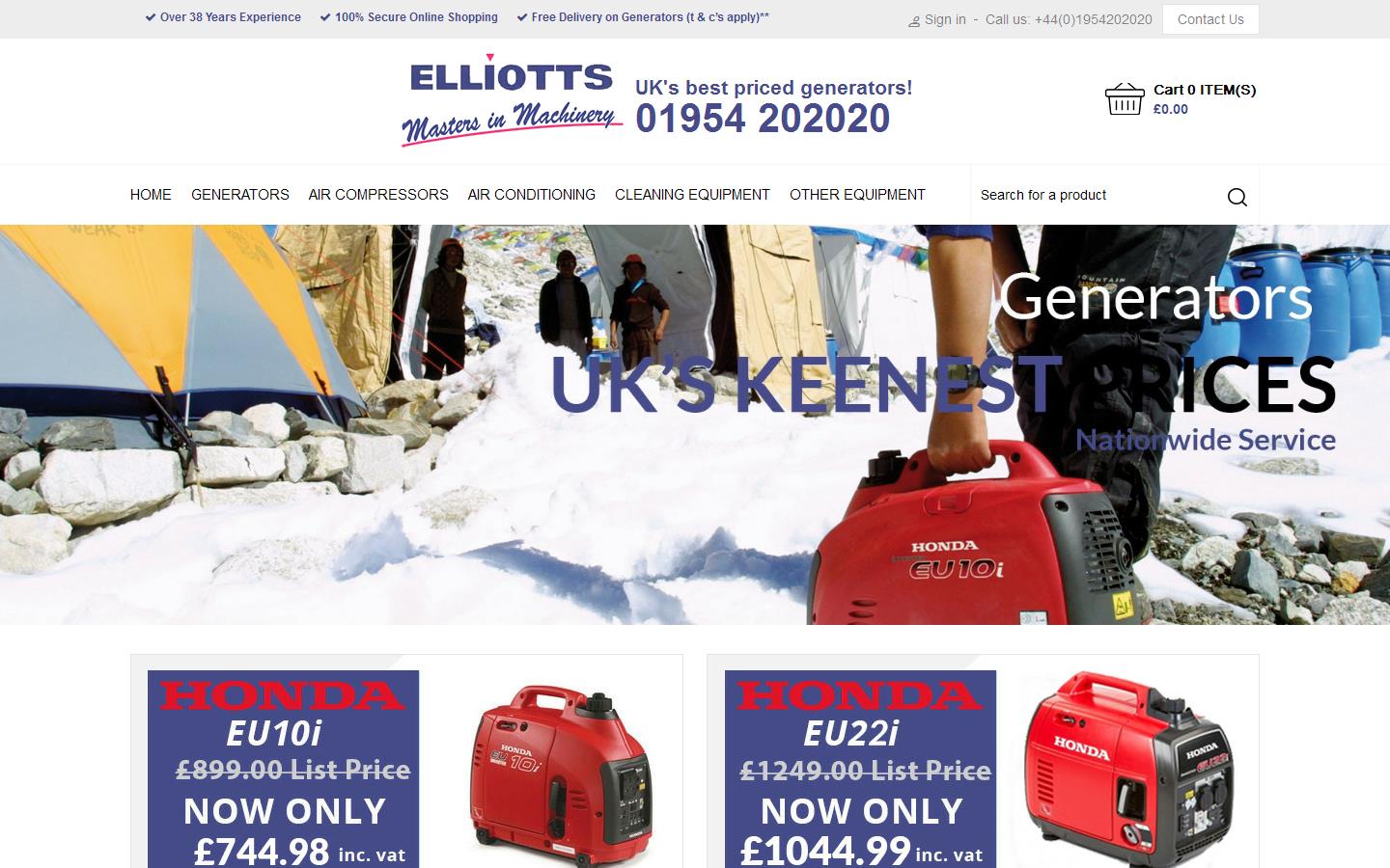 Elliotts Website