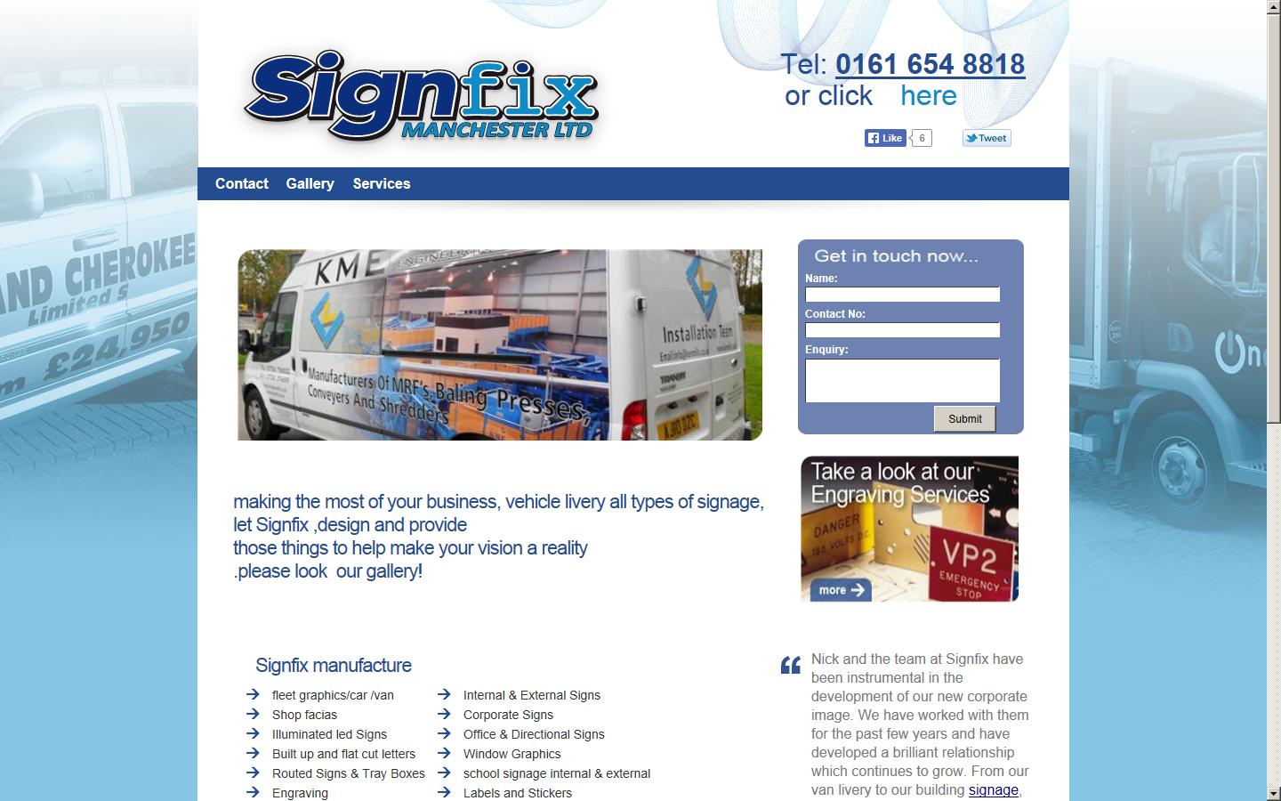 Smart Signs & Designs Website