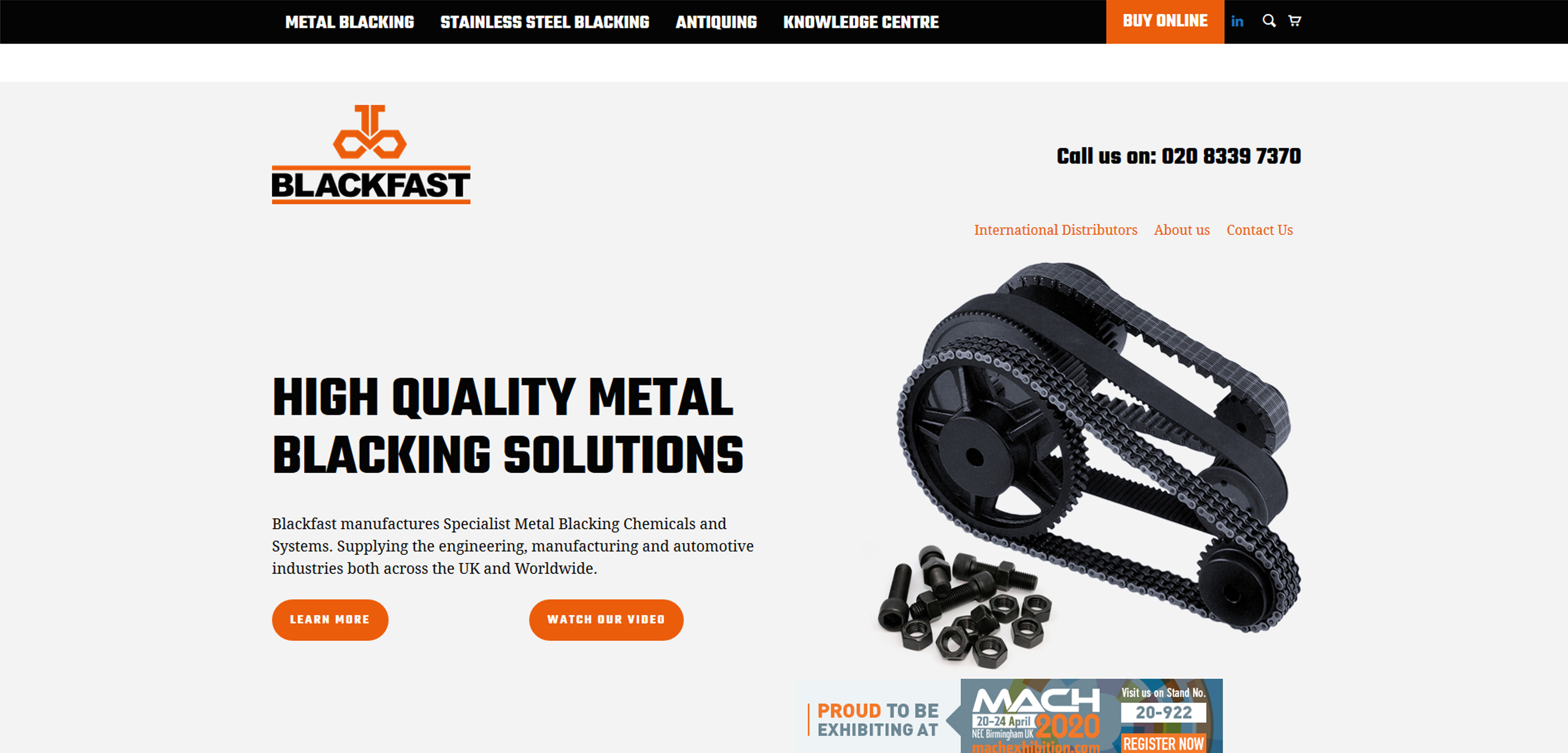 Blackfast Chemicals Ltd Website