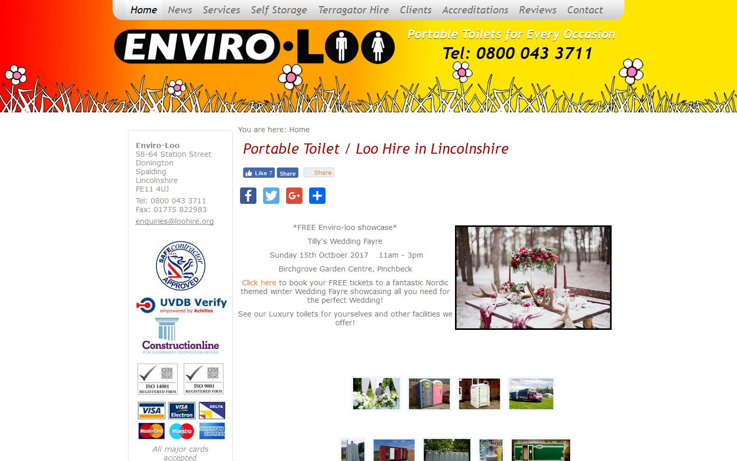 Enviro-Loo Website