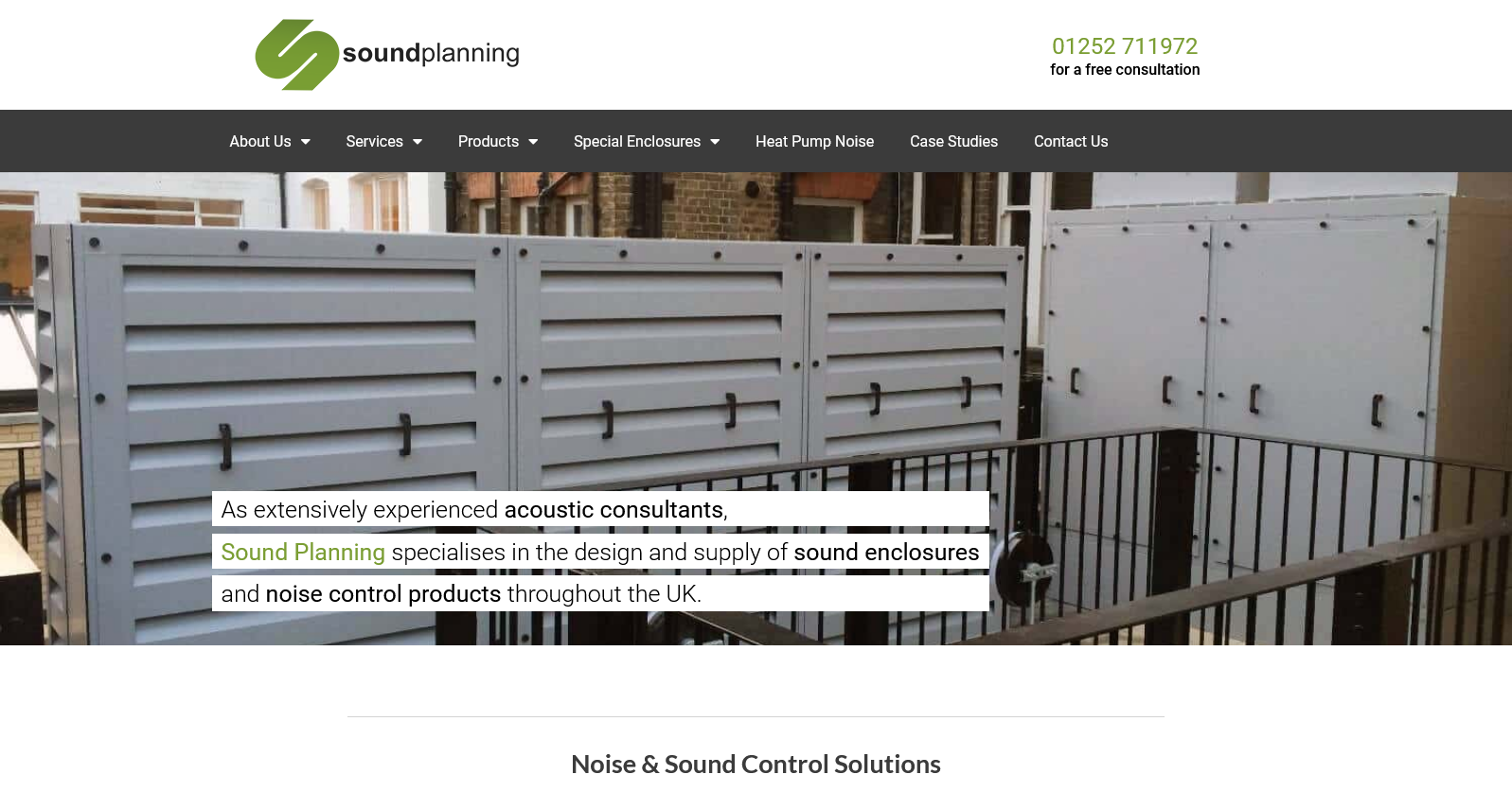 Sound Planning Ltd Website