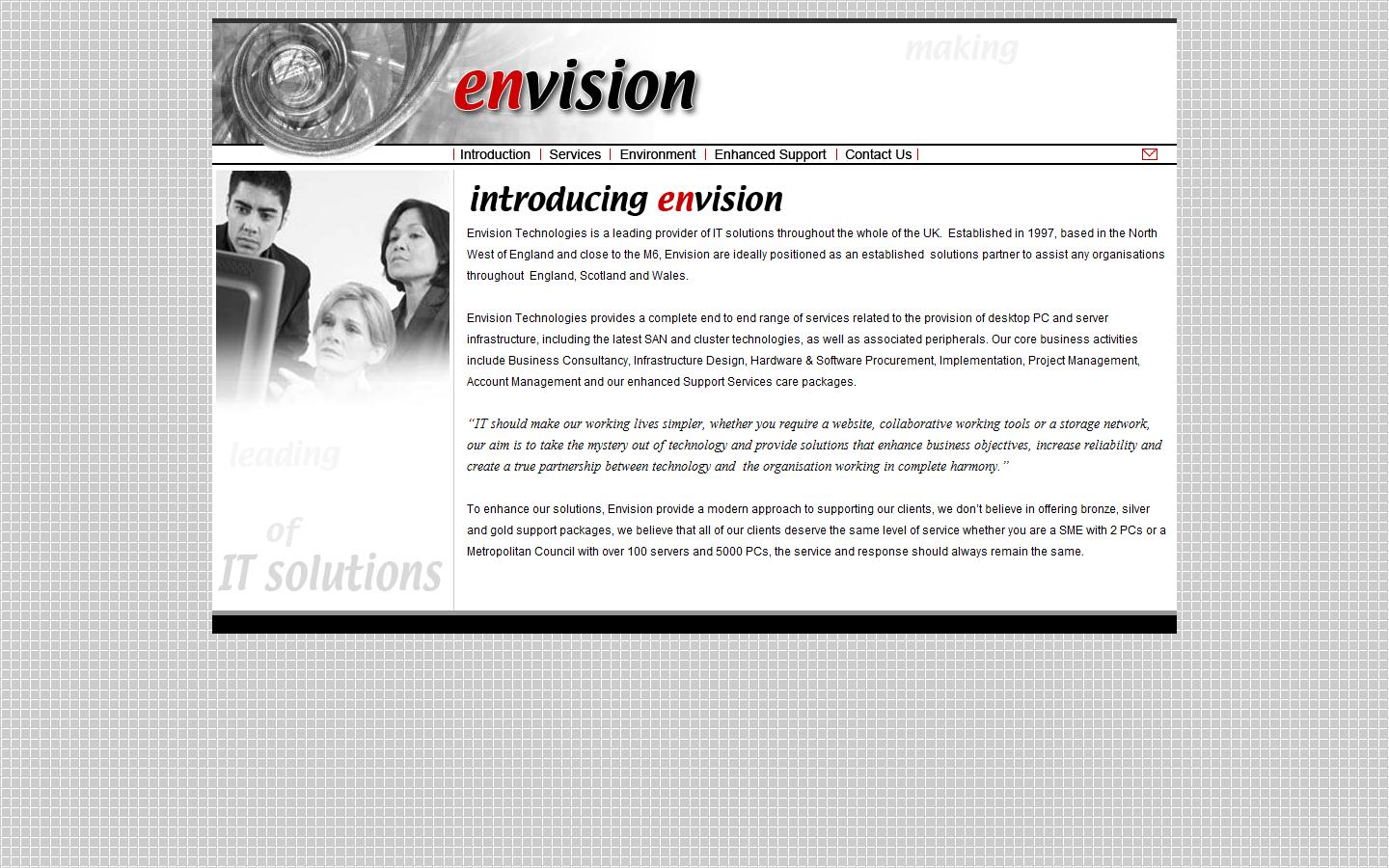 Envision Technologies  Website