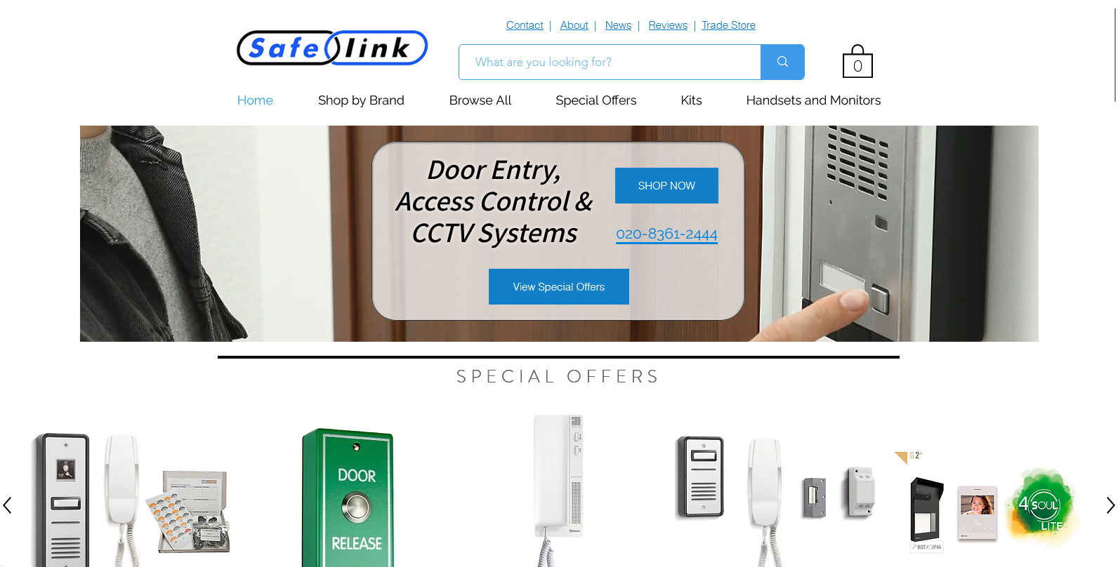 Safelink Services Ltd Website