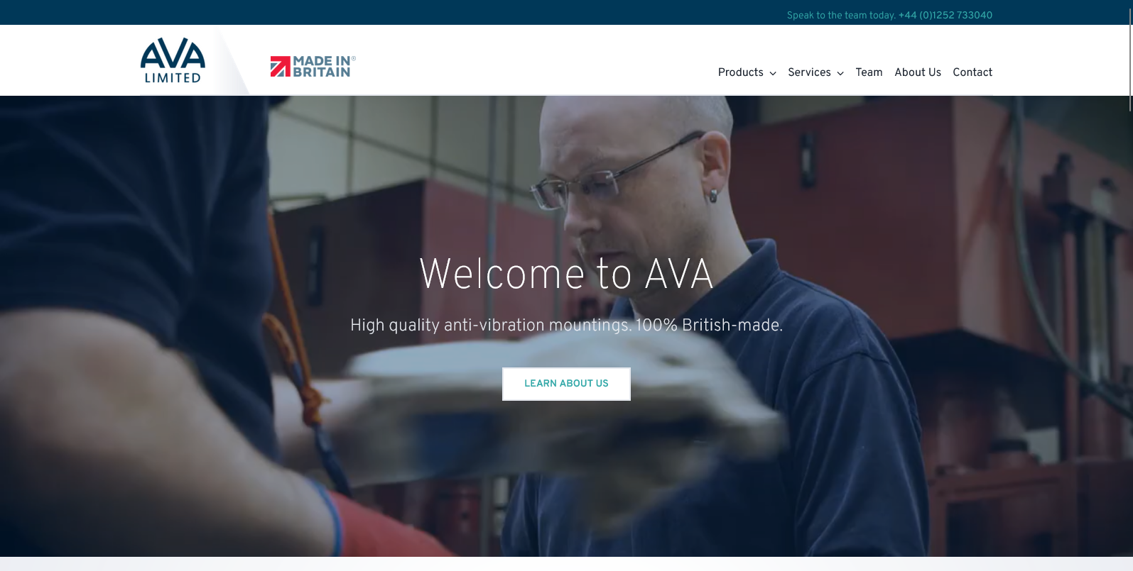 AVA Ltd Website