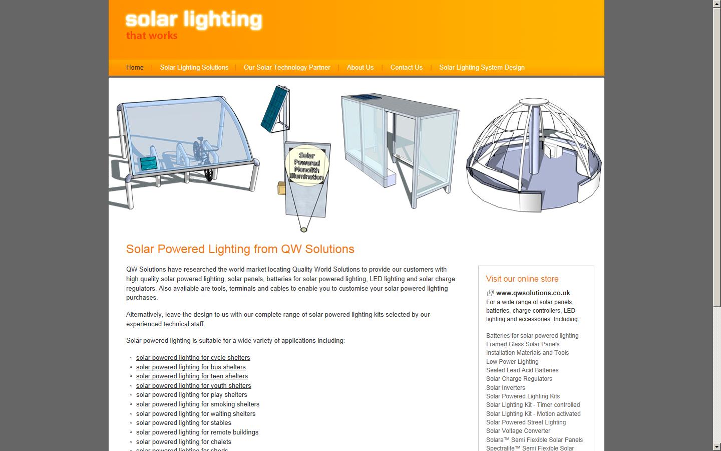 QW Solutions Limited Website