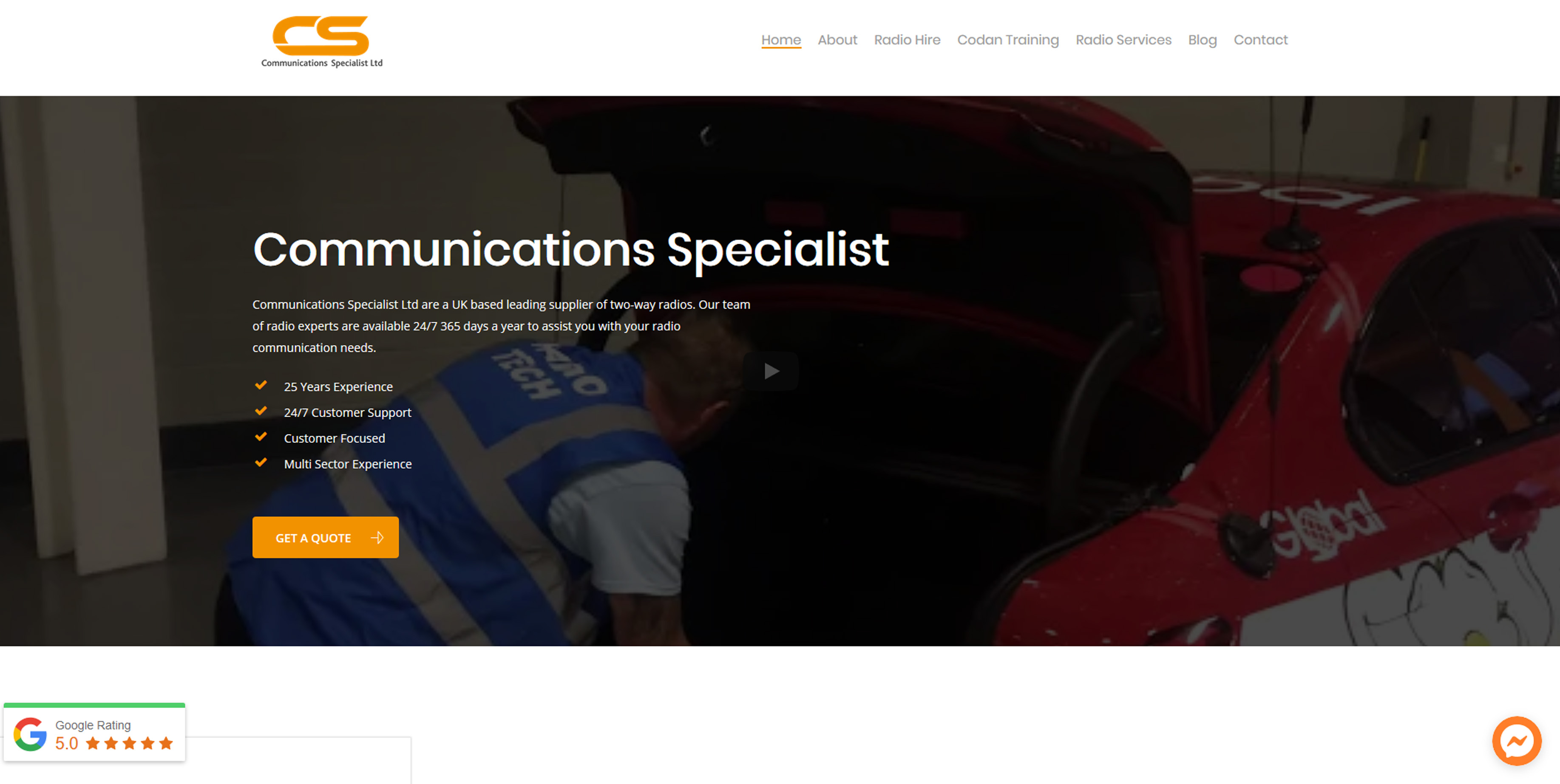 Communication Specialists Website