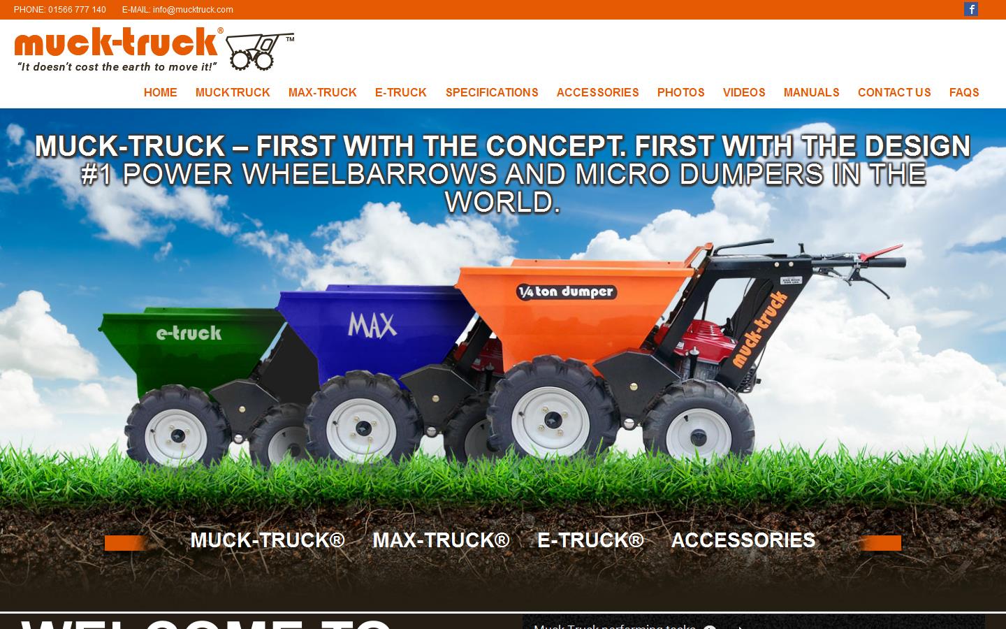 Muck-truck Website