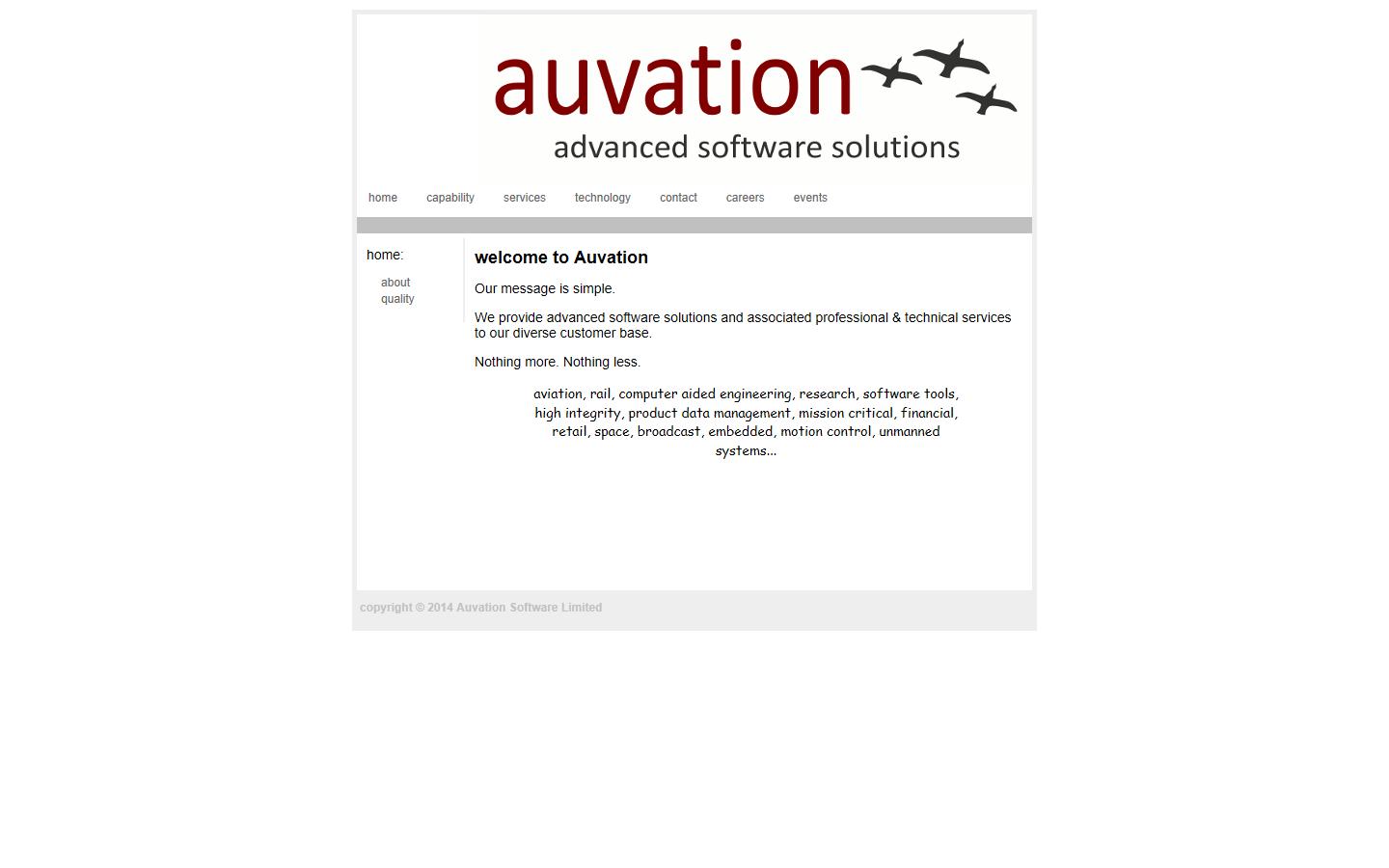 Auvation Software Ltd Website