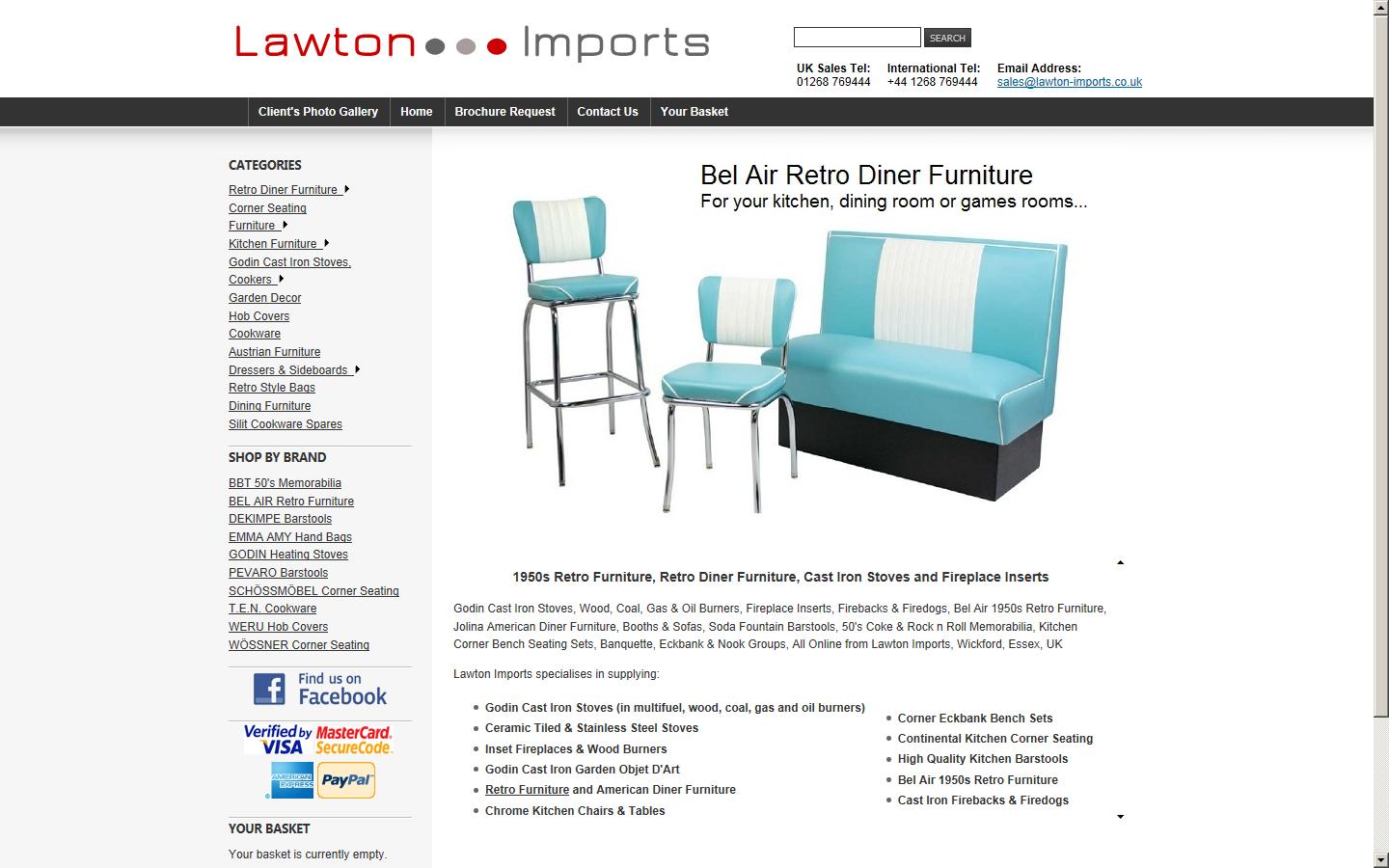 Lawton Imports Website