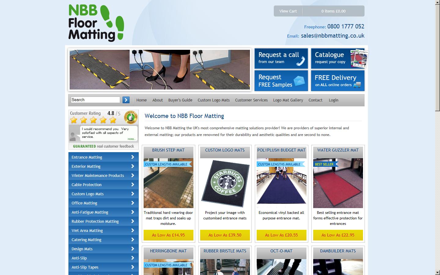 NBB Floor Matting Website