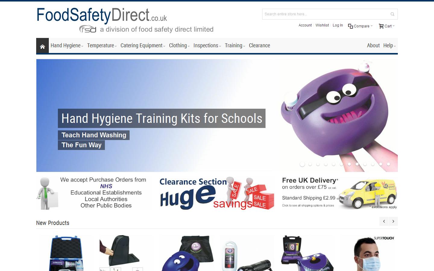 Food Safety Direct Website