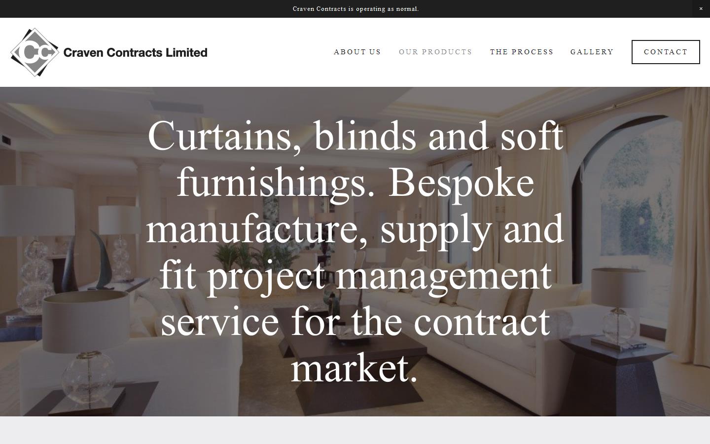 Craven Contracts Ltd Website